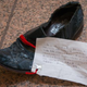 Chiharu Shiota shoe note installation smithsonian freer sackler